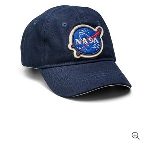 NASA Patch Kids' Dark Blue Baseball Cap